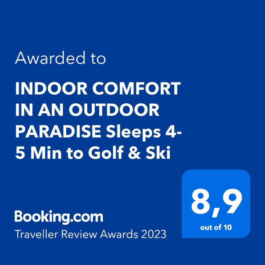 金伯利Indoor Comfort In An Outdoor Paradise Sleeps 4- 5 Min To Golf & Ski公寓 外观 照片
